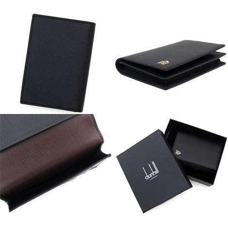 dunhill（ダンヒル） L2S847A カードケース 名刺入れ レザー ブラック