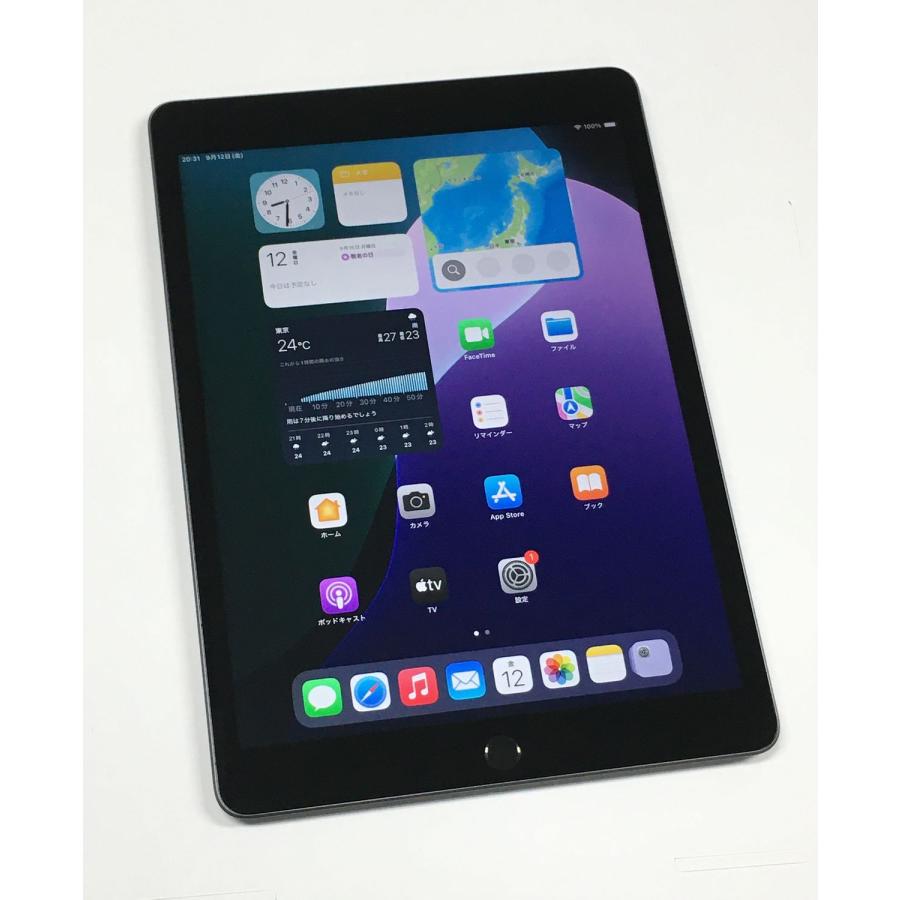 iPad 【動作確認・初期化済み】電池84％ Apple 第9世代 Wi-Fi 64GB