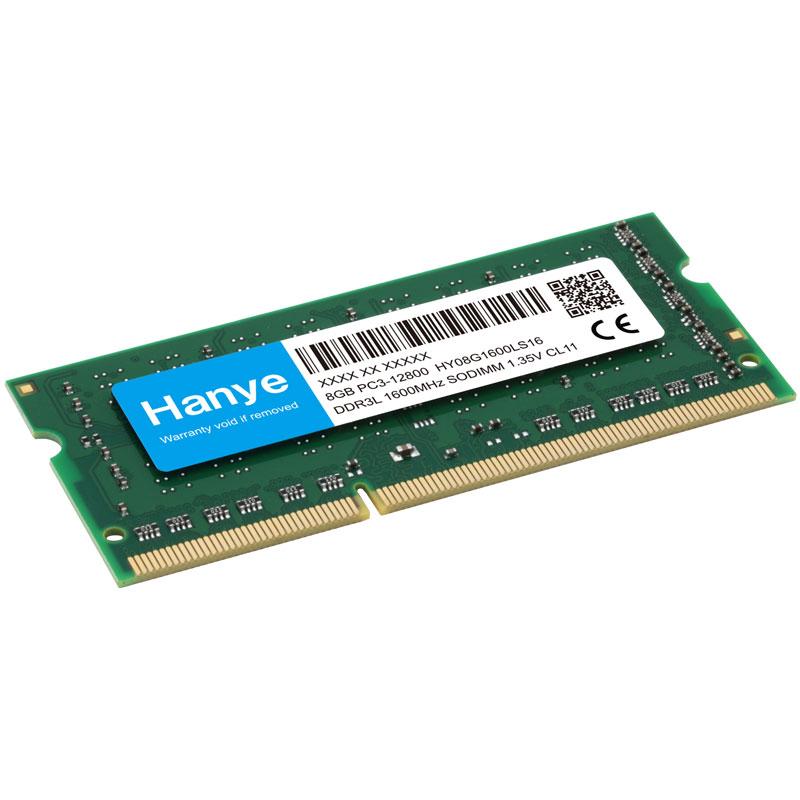 Hanye ノートPC用メモリ Hanye DDR3L 1600 PC3 12800 16GB(8GBx2枚