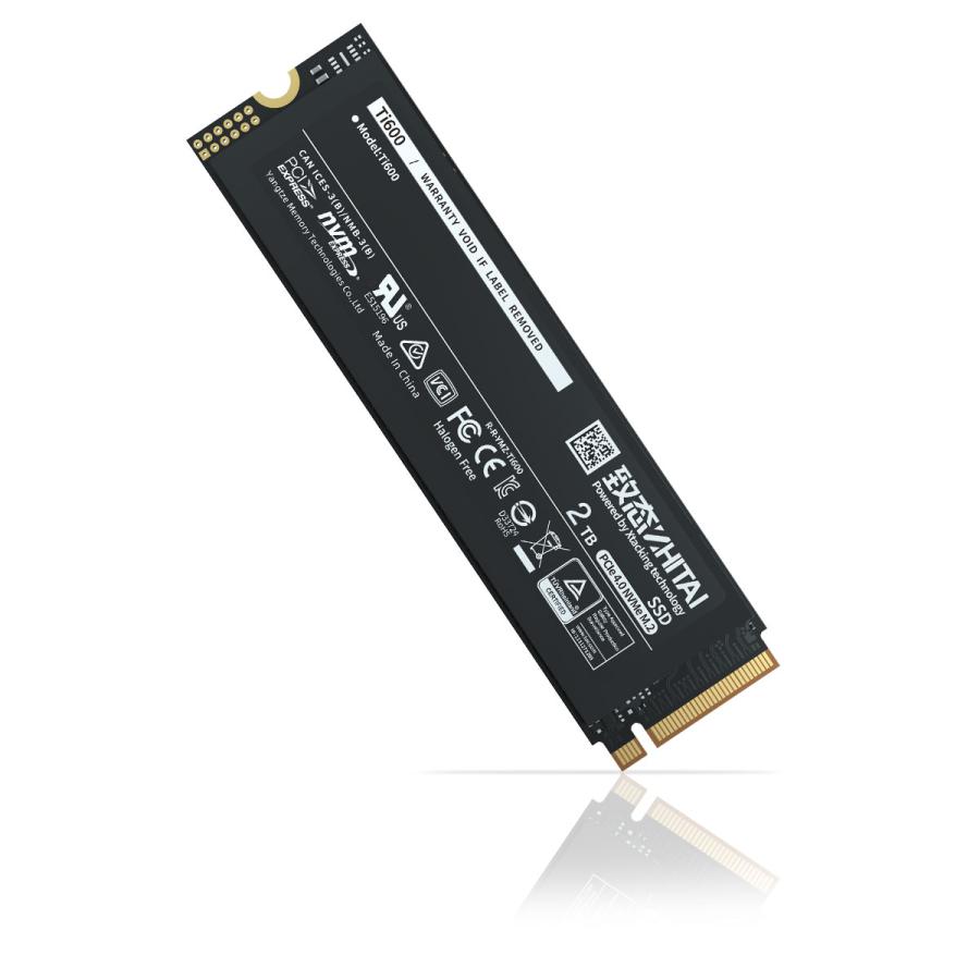 ZHITAI YMTC ZHITAI 2TB 内蔵SSD M.2 2280 R:7000MB/s W:6000MB/s PCIe