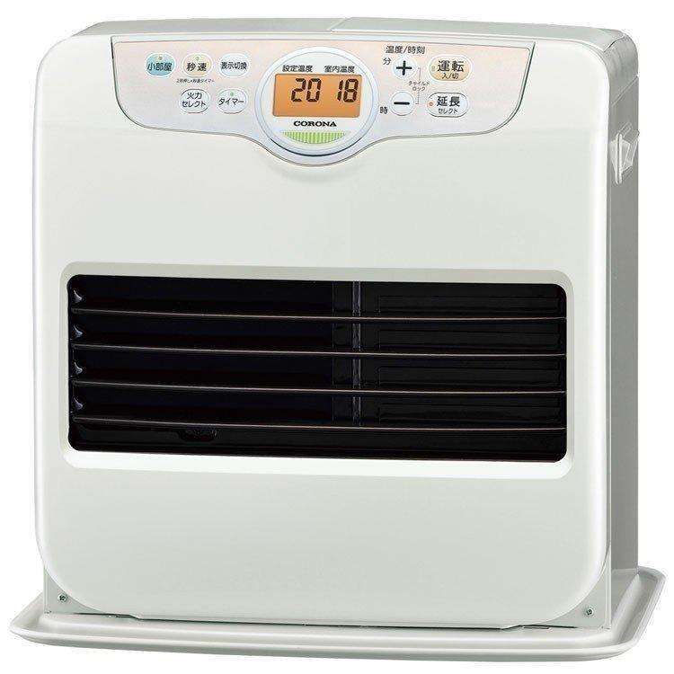 CORONA（コロナ） 石油ファンヒーター Gシリーズ シェルホワイト(W) FH