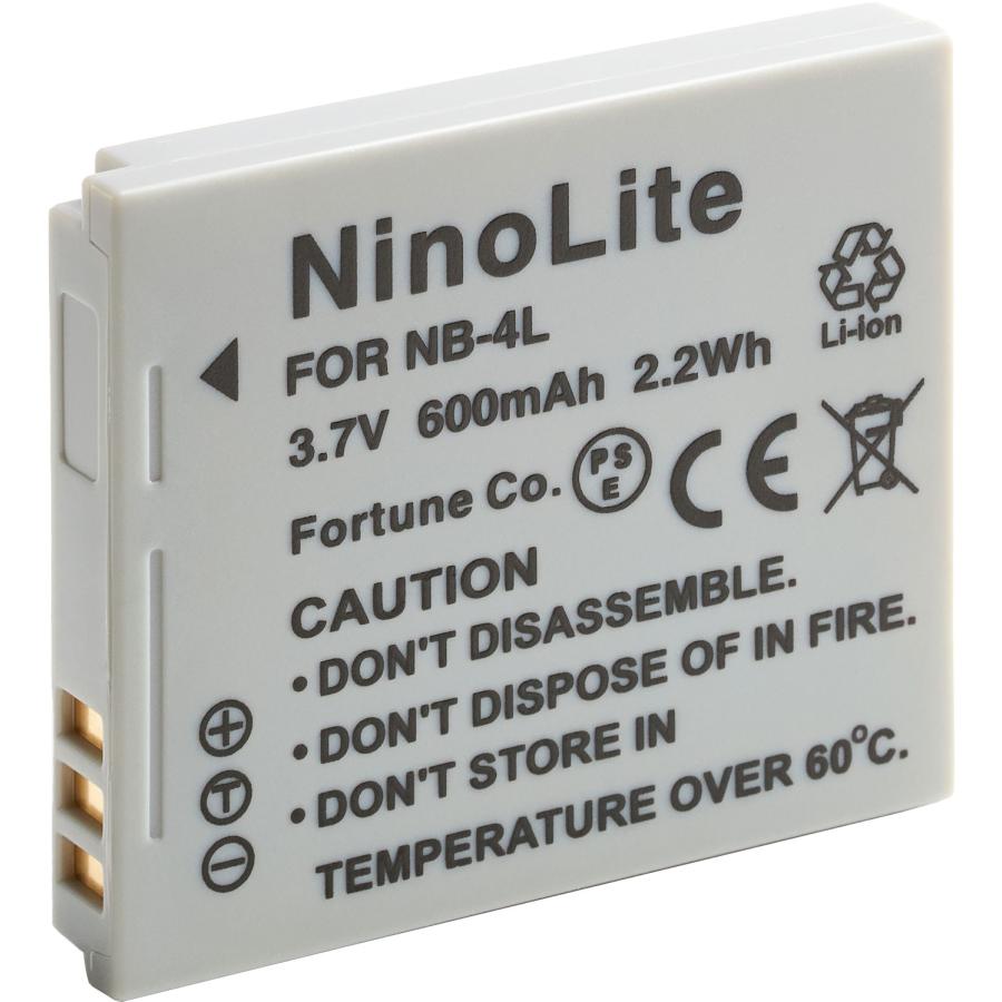 Canon キャノン NB-4L 互換バッテリー IXY620F IXY610F IXY600F