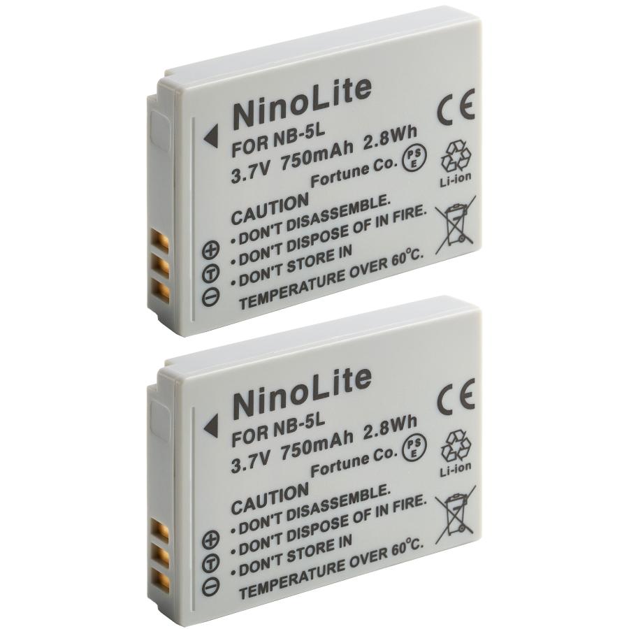 2個セット Canon キャノン NB-5L 互換バッテリー IXY DIGITAL 900 IS