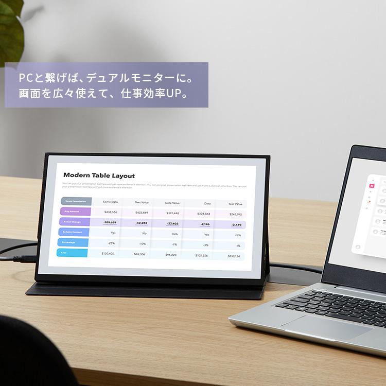 IRIS OHYAMA（アイリスオーヤマ） モバイルモニター スタンドカバー