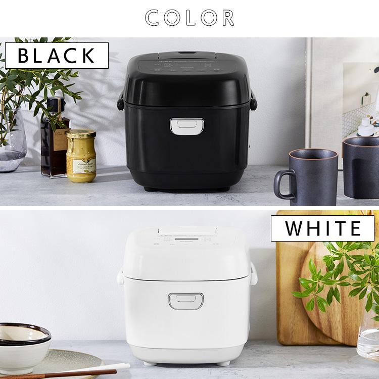 IRIS OHYAMA（アイリスオーヤマ） 炊飯器 3合炊き 一人暮らし用 ミニ