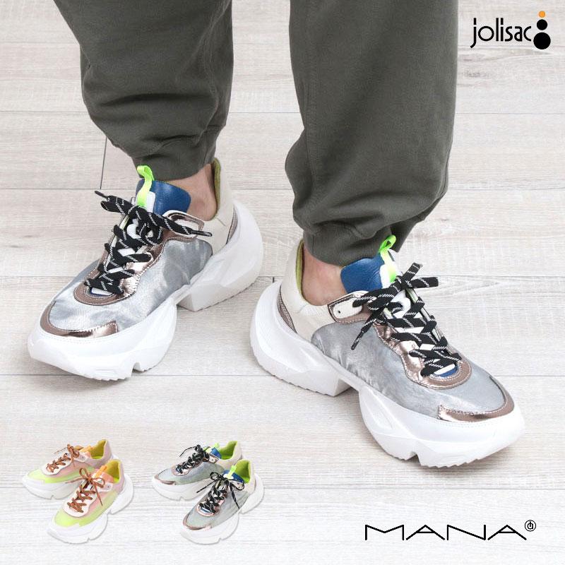 MANA（マナ） スニーカー レディース シアースニーカー MANA 526067