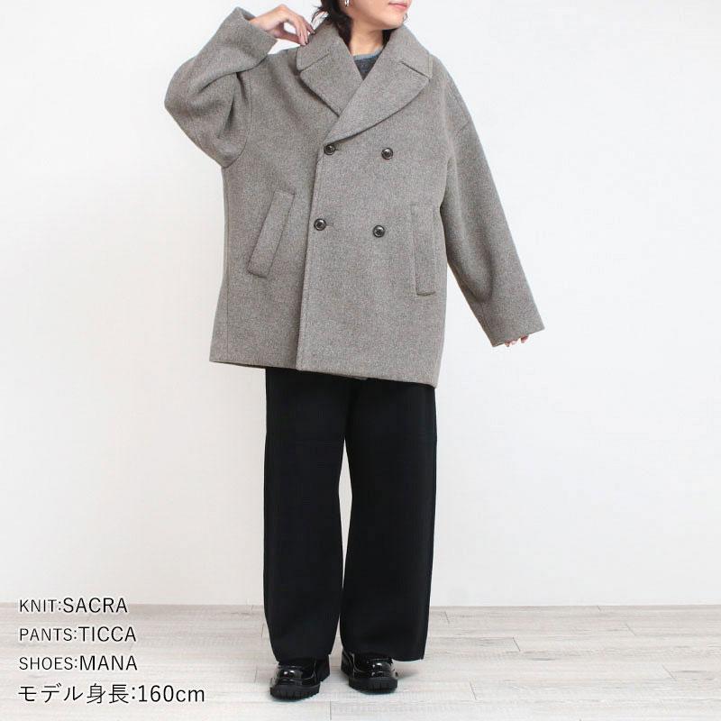 TICCA（ティッカ） ピーコート アウター ウールピーコート TBEA-242