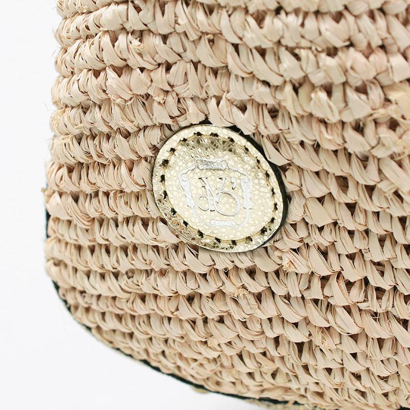 VIOLAd'ORO（ヴィオラドーロ） かごバッグ ラフィア バスケットトート