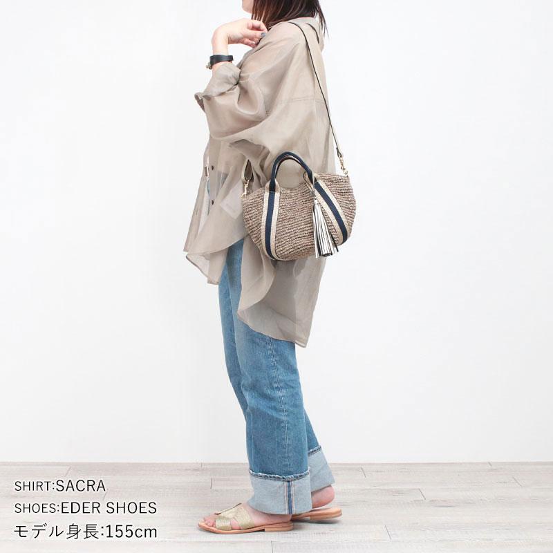 VIOLAd'ORO（ヴィオラドーロ） かごバッグ ミニバスケット 2WAY V8247