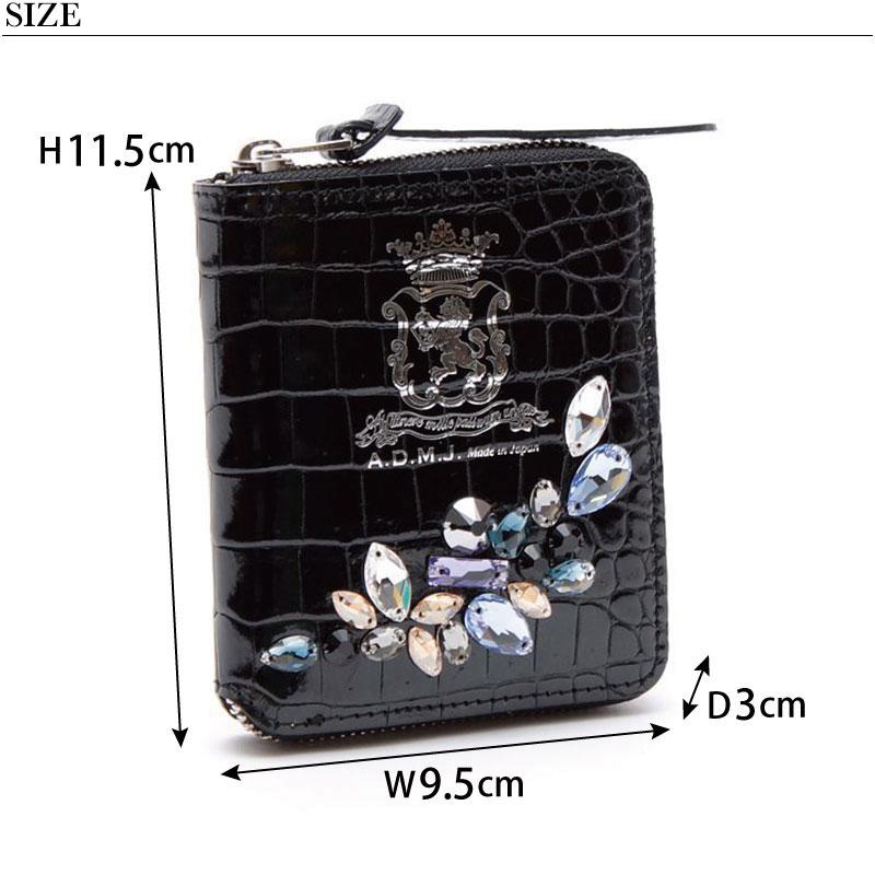 A.D.M.J（エーディーエムジェイ） ADMJ 正規品 クロコダイルレザー