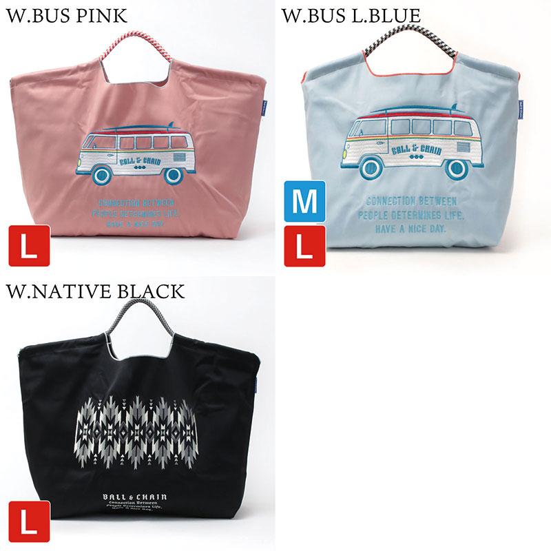 Ball＆Chain（ボールアンドチェーン） エコバッグ Mサイズ Lサイズ