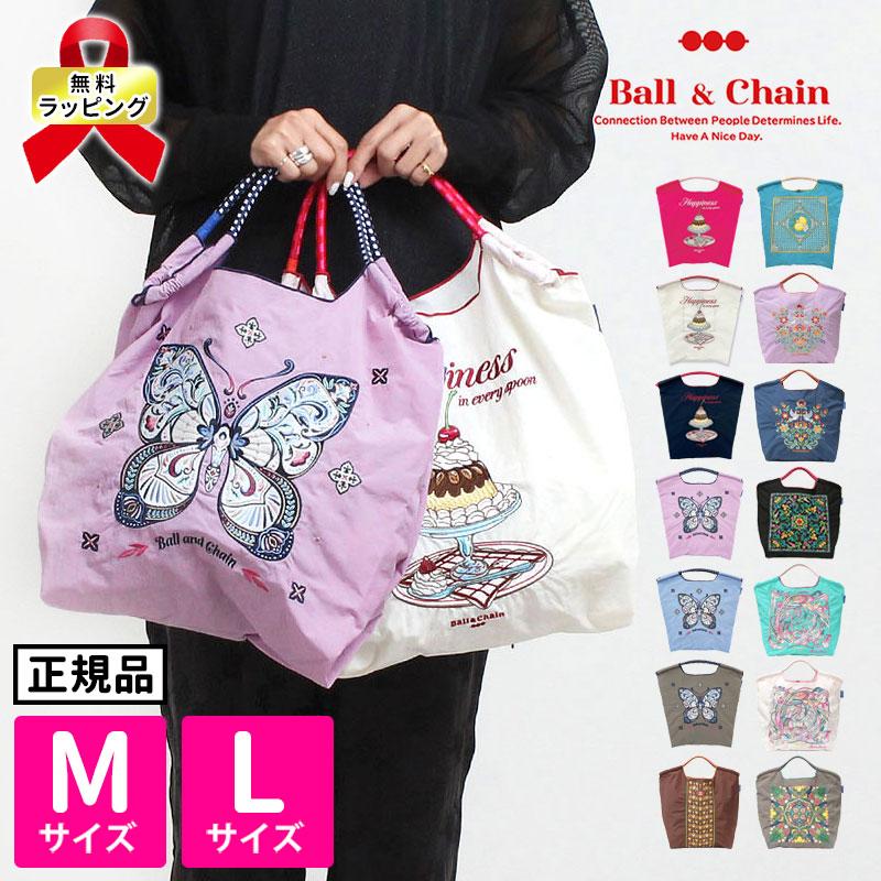 Ball＆Chain（ボールアンドチェーン） m L エコバッグ M/Lサイズ 正規