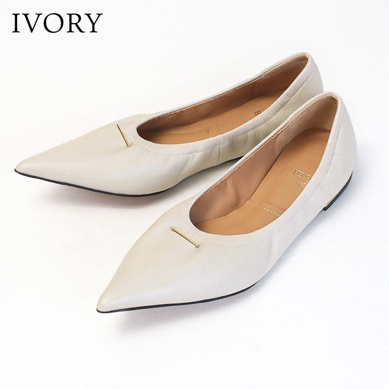 HENRI EN VARGO（ヘンリエンヴァーゴ） パンプス フラットシューズ