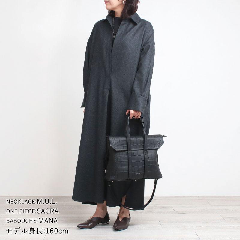 ショルダーバッグ エムユーエル M.U.L. スクエアフラップトートM