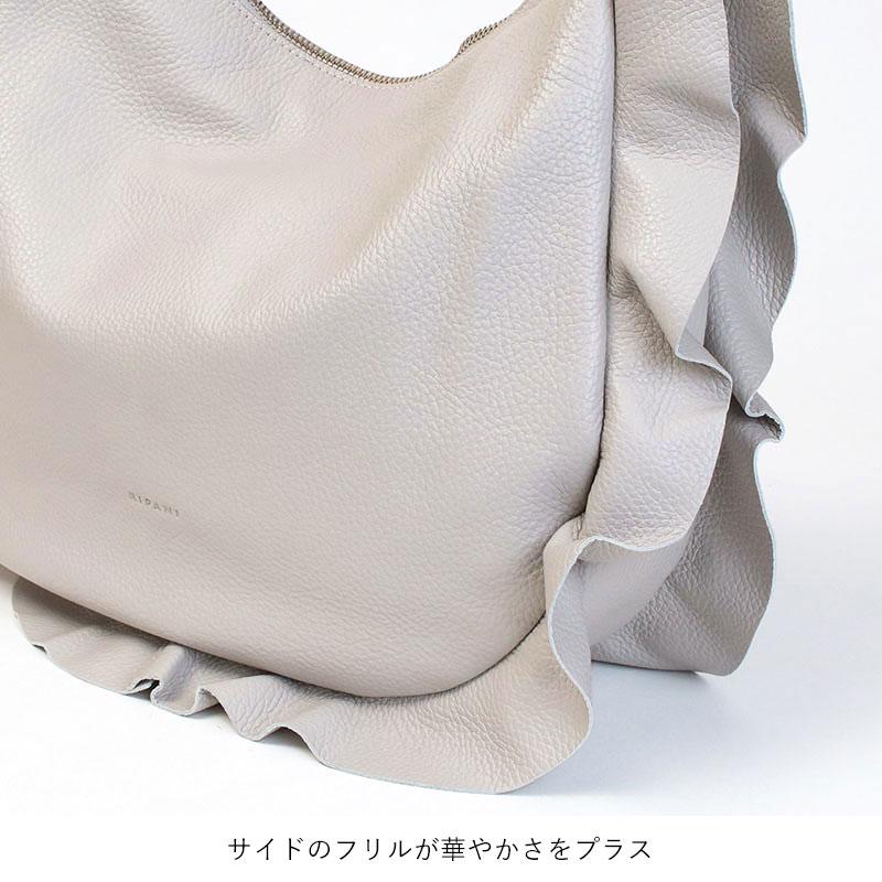 RIPANI（リパーニ） ショルダーバッグ フリルバッグ ワンショルダー A4
