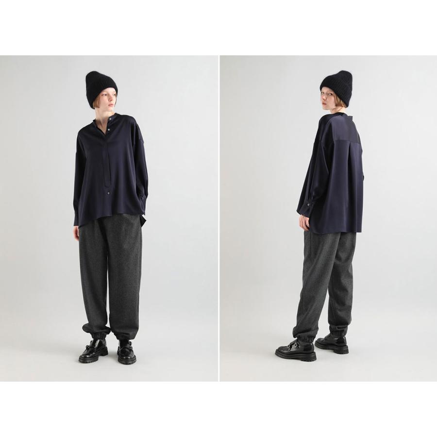 SACRA（サクラ） サテンシャツ TRIACE SATIN 124619071 : バッグと財布