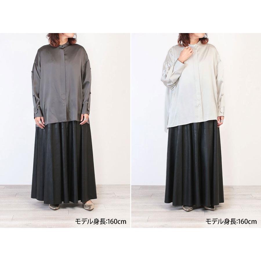 SACRA（サクラ） シャツ TRIACE SATIN SHIRT 124517071 正規品