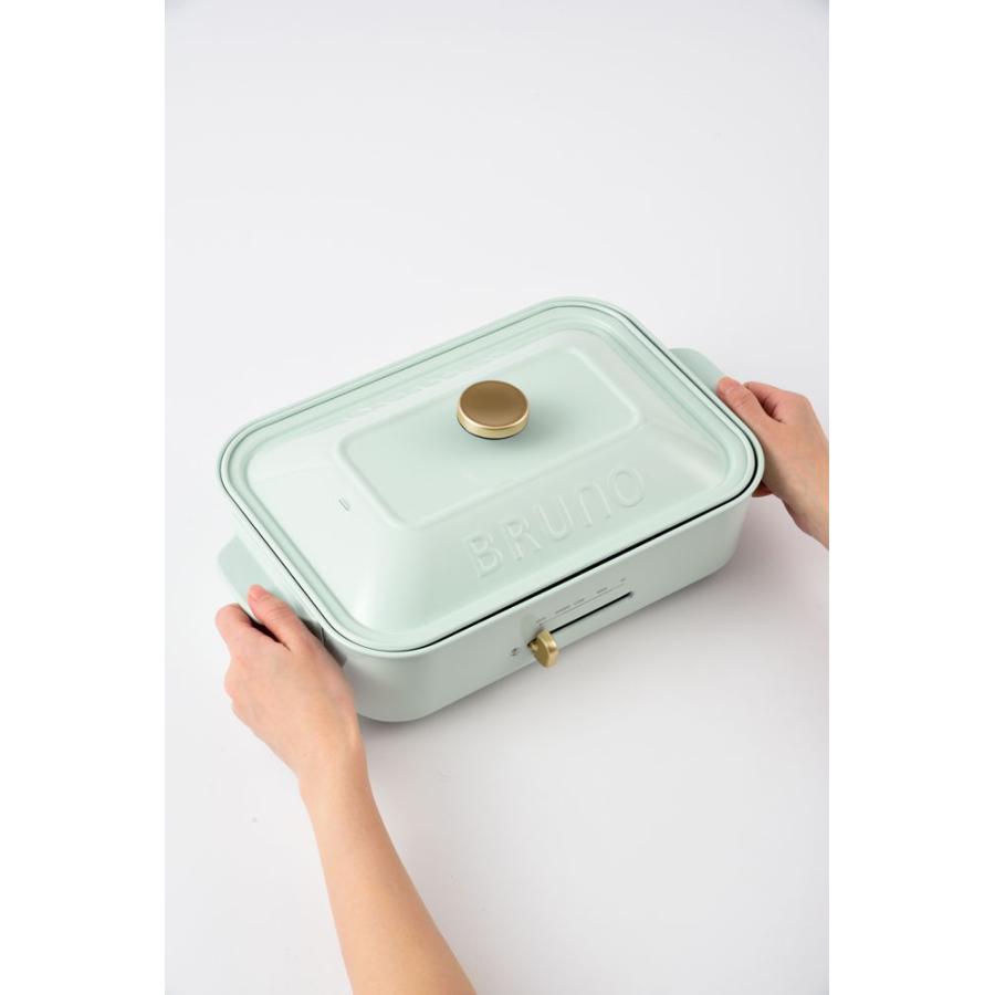 BRUNO コンパクトホットプレート 若草色 Amazon.co.jp: BRUNO ブルーノ