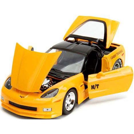 Jada Toys 1/ 24 2006 シェビー コルベット Z06 イエロー(JADA34204