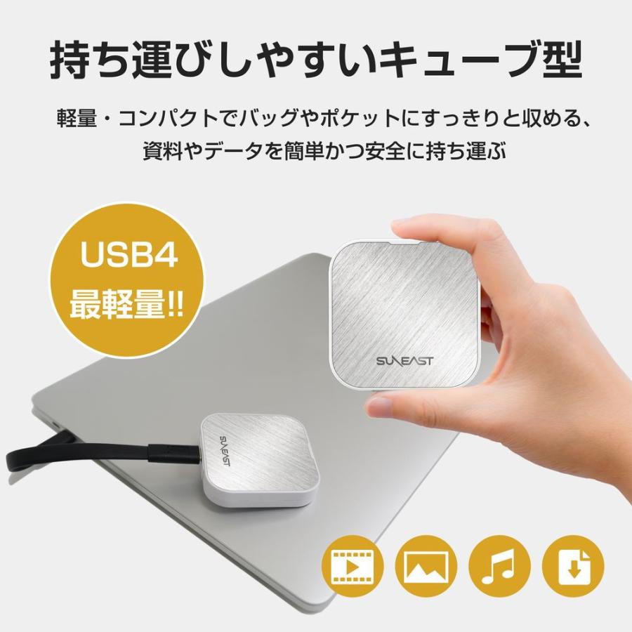 SUNEAST SUNEAST Eclipse E40 portable SSD 4TB USB4 Gen 3×2(40Gbps