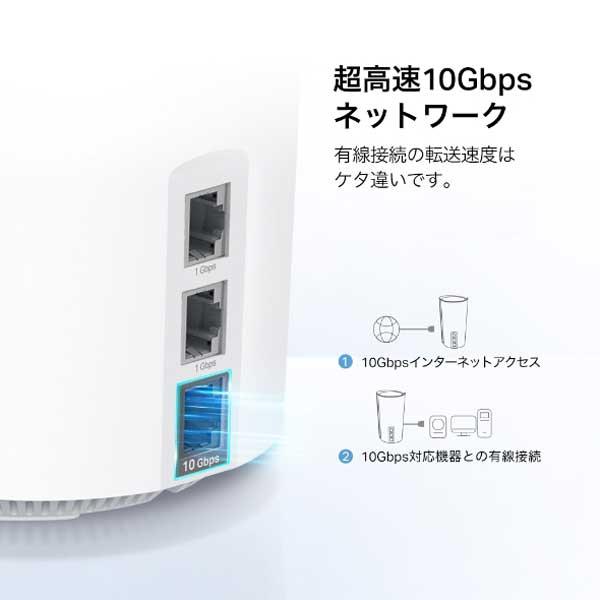 TP-Link TP-Link｜ティーピーリンク AXE11000 Wi-Fi 6E トライバンド