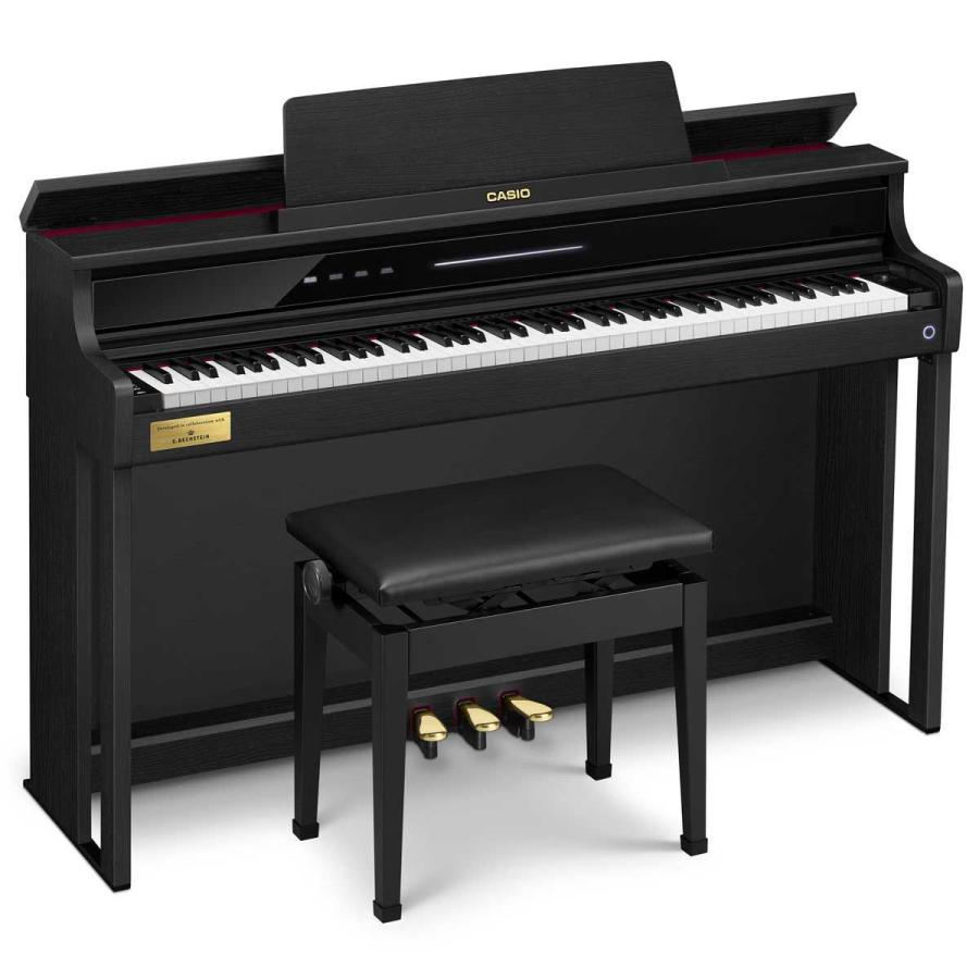 CASIO（カシオ） 電子ピアノ(ブラックウッド調)(高低自在椅子