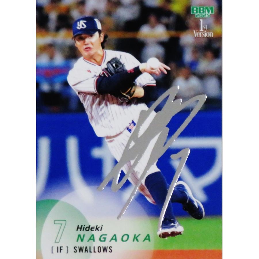 124 【長岡秀樹/東京ヤクルトスワローズ】2025 BBM ベースボールカード