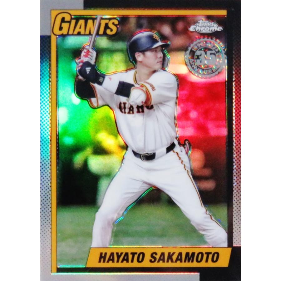 T90-9【坂本勇人/読売ジャイアンツ】2025 Topps Chrome NPBベース