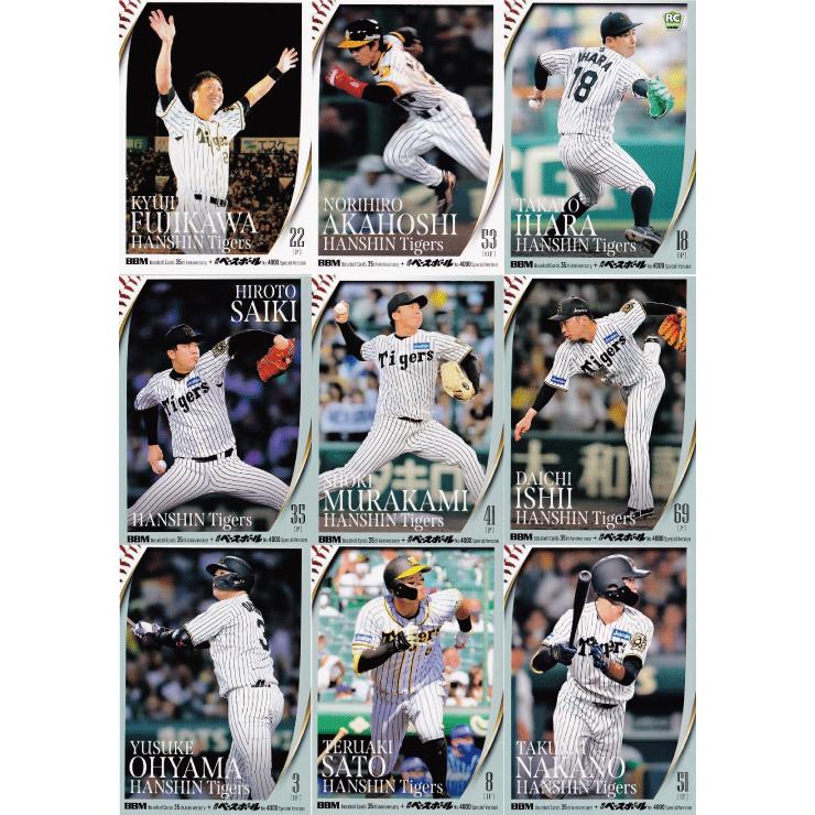 阪神タイガース】2025 BBMカード35周年&週刊ベースボール4000号