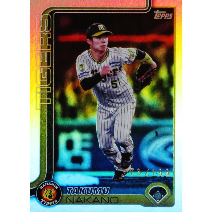 中野拓夢/阪神タイガース】Topps 2025 NPBベースボールカード [BASE