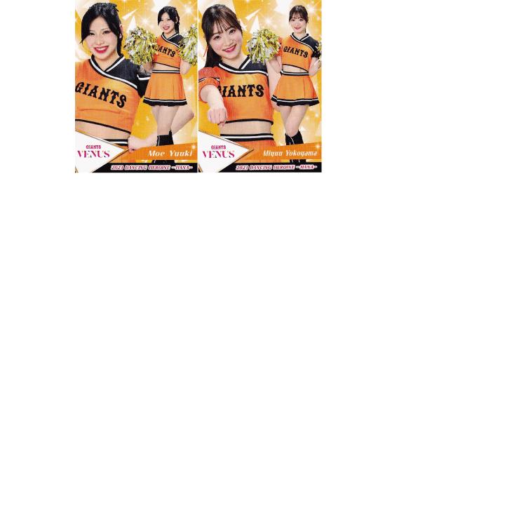 巨人・Venus/全11種】BBM プロ野球チアリーダーカード2023 -華- チーム
