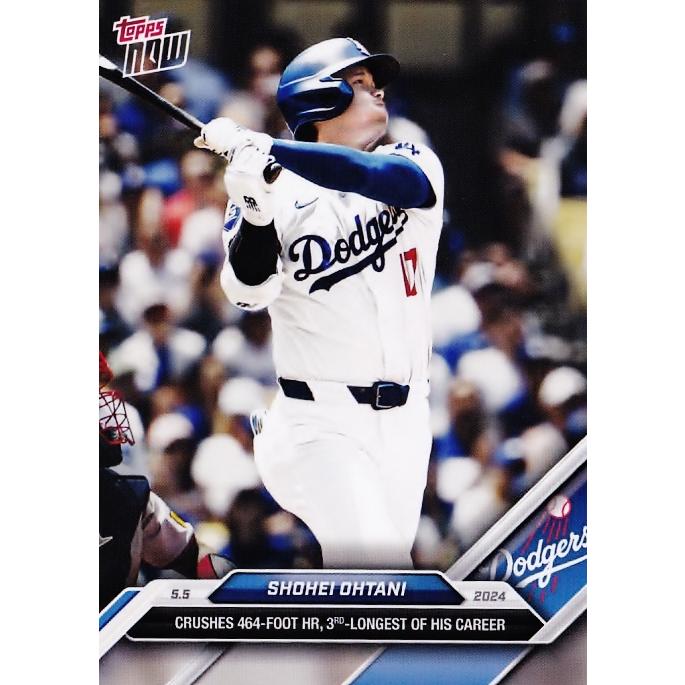 161【大谷翔平/ドジャース】2024 MLB TOPPS NOW [2024.5.5] 1試合2HR