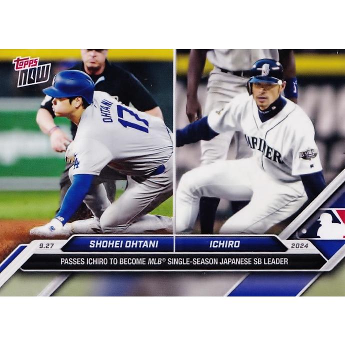 768【大谷翔平/イチロー】2024 MLB TOPPS NOW [2024.9.27] イチローの