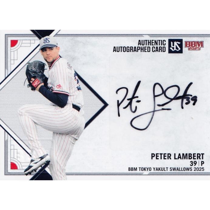 ランバート】BBM 東京ヤクルトスワローズ 2025 [直筆サインカード] 90