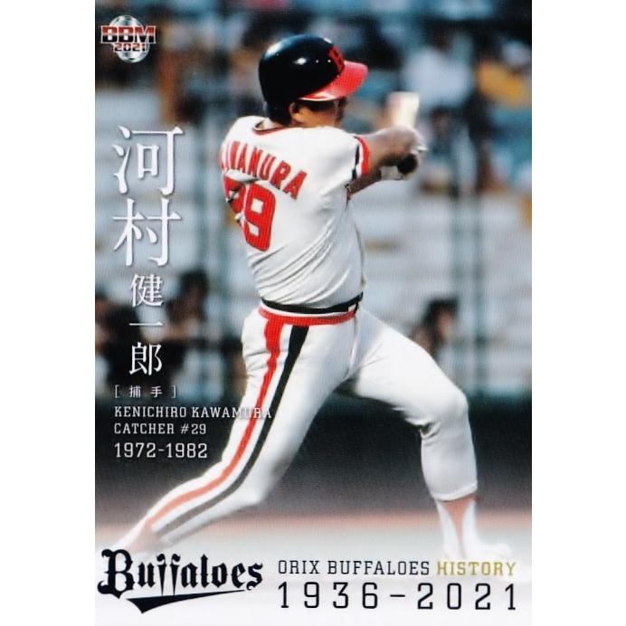 25 【河村健一郎】2021 BBM オリックス・バファローズヒストリー 1936