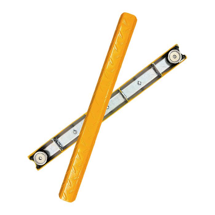 アラオ ゲートストッパー1組（2本）AR-2508 敷鉄板に磁石で固定で