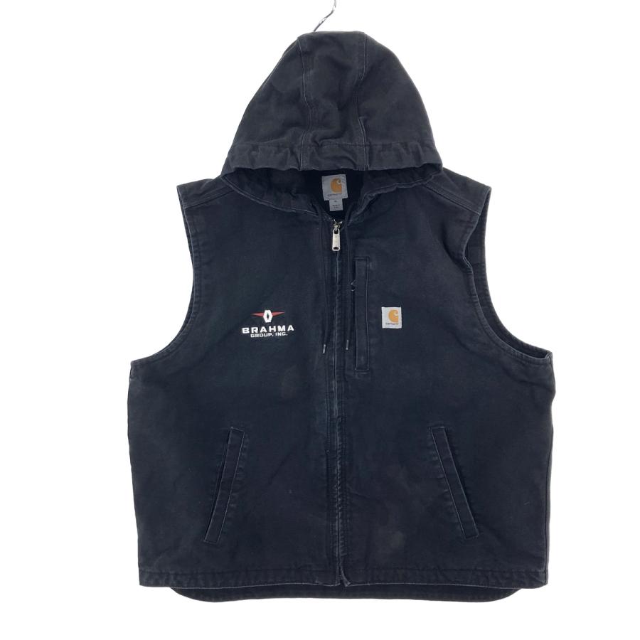 Carhartt（カーハート） 古着 フード付き ダックベスト メンズXL