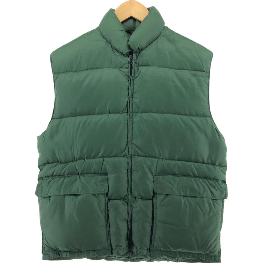 古着 70~80年代 frostline kit リップストップ ダウンベスト メンズM