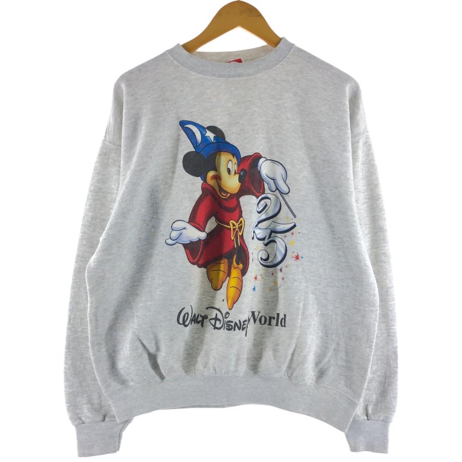 古着 90年代 MICKEY INC MOUSE ミッキーマウス キャラクタースウェット