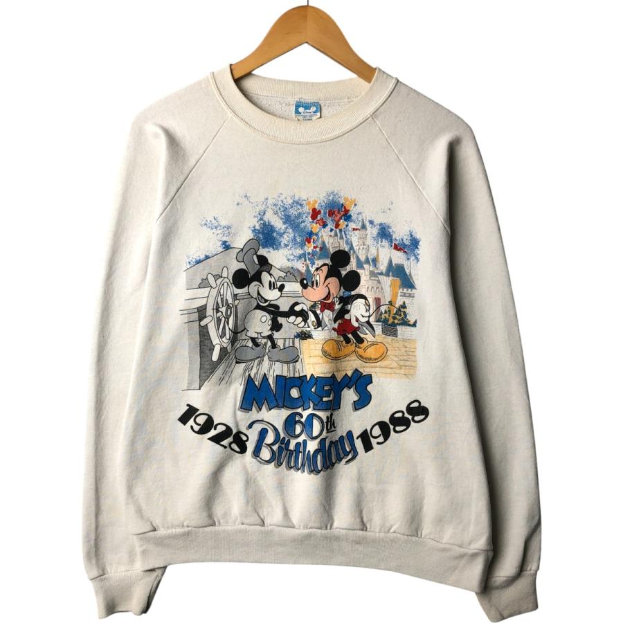 古着 80年代 ディズニー ミッキーマウス キャラクタースウェットシャツ