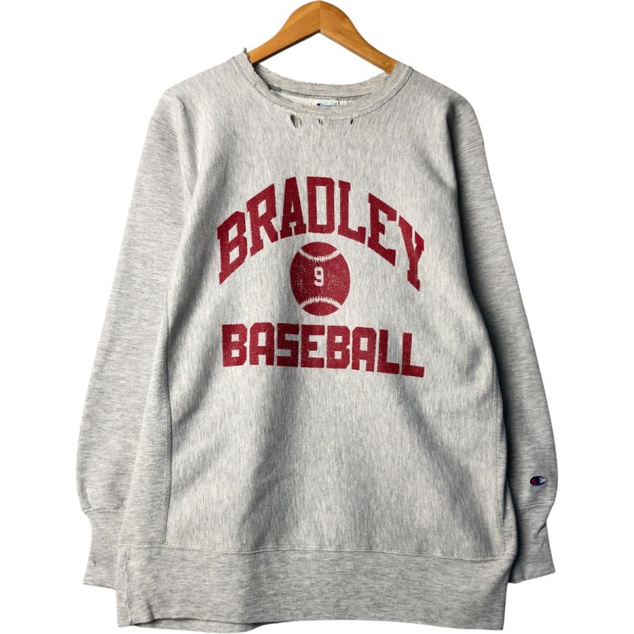 Champion（チャンピオン） 古着 90年代 リバースウィーブ 刺繍タグ 3連