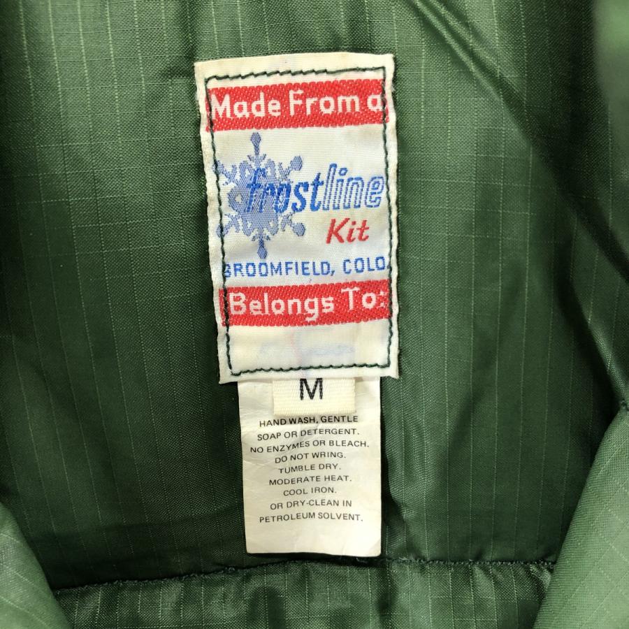 古着 70~80年代 frostline kit リップストップ ダウンベスト メンズM