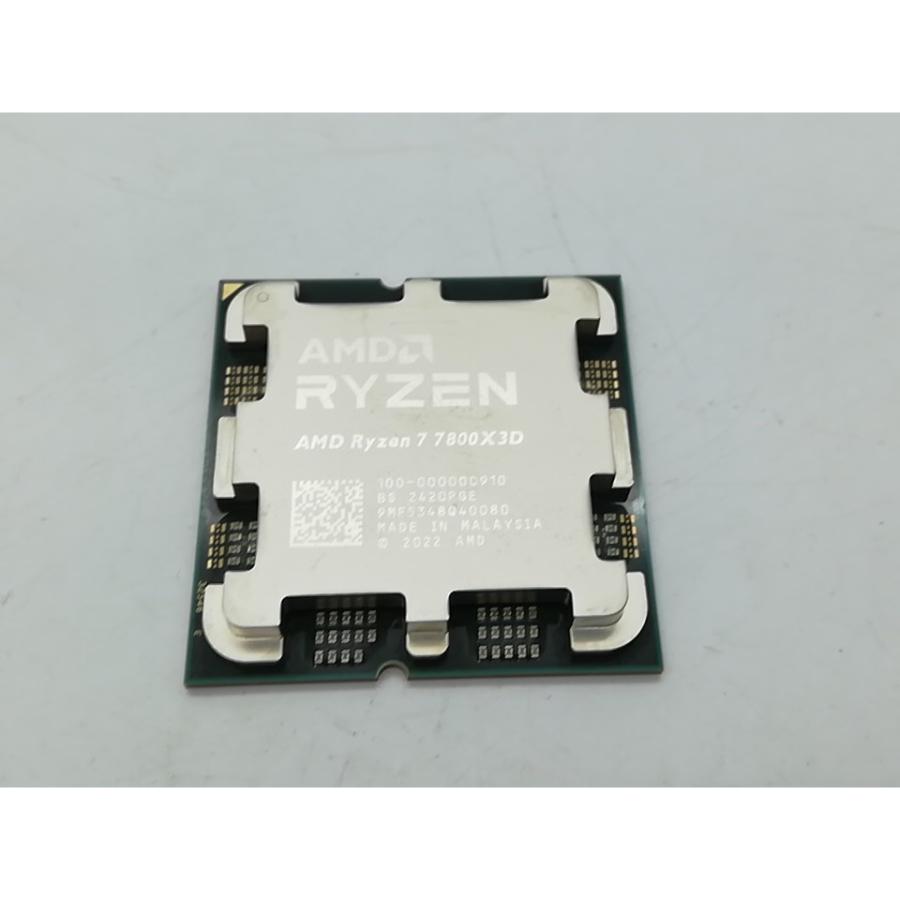 中古】AMD Ryzen 7 7800X3D (4.2GHz/TC:5GHz) BOX AM5/8C/16T/L3 96MB