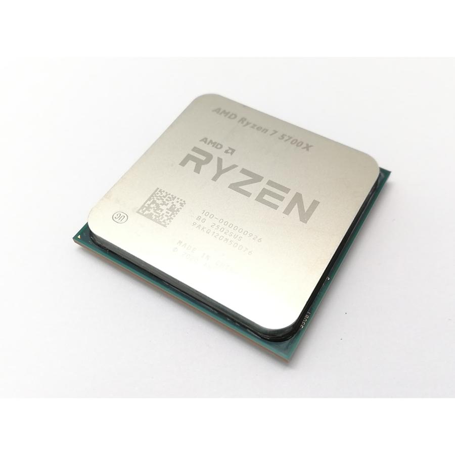 中古】AMD Ryzen 7 5700X (3.4GHz/TC:4.6GHz) BOX AM4/8C/16T/L3 32MB