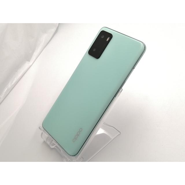 中古】Oppo 国内版 【SIMフリー】 OPPO A55s 5G グリーン 4GB 64GB