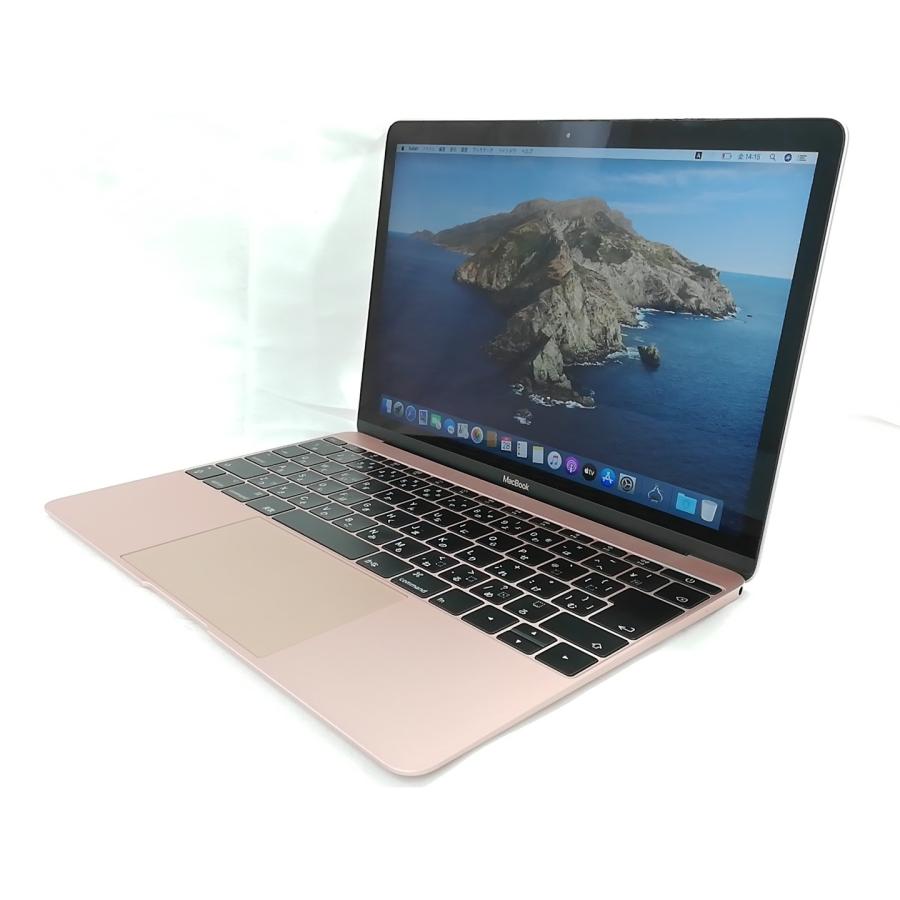 中古】Apple MacBook 12インチ CTO (Mid 2017) ローズゴールド Core i5