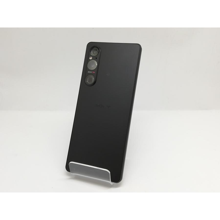 中古】SONY au 【SIMフリー】 Xperia 1 V ブラック 12GB 256GB SOG10
