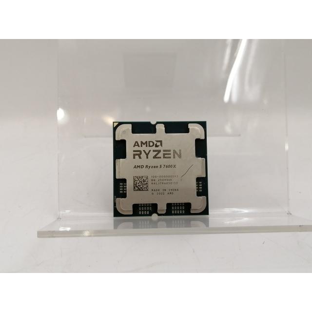 中古】AMD Ryzen 5 7600X (4.7GHz/TC:5.3GHz) BOX AM5/6C/12T/L3 32MB