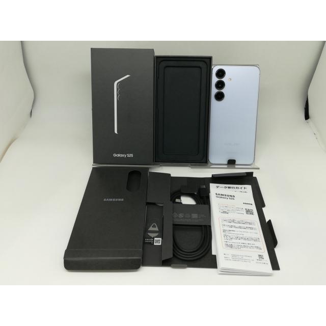 未使用】SAMSUNG au 【SIMフリー】 Galaxy S25 アイシーブルー 12GB