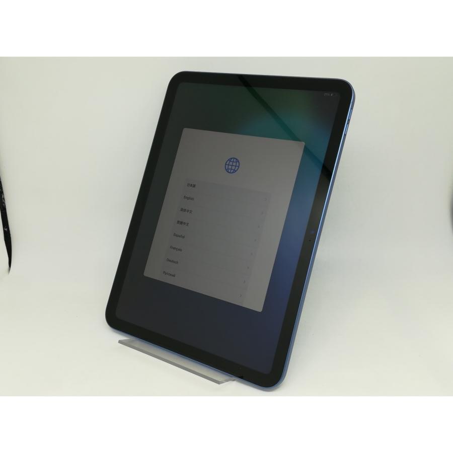 中古】Apple 【Wi-Fi】 iPad（第10世代/2022） 64GB ブルー MPQ13J/A